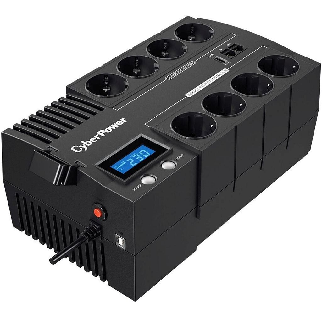 Cyberpower USV BR1000ELCD Line-Interactive UPS 1000VA/600W