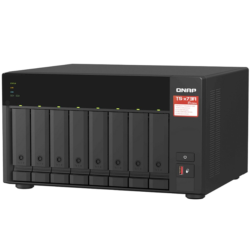 Qnap TS-873A inkl. 6x 16TB (96TB)