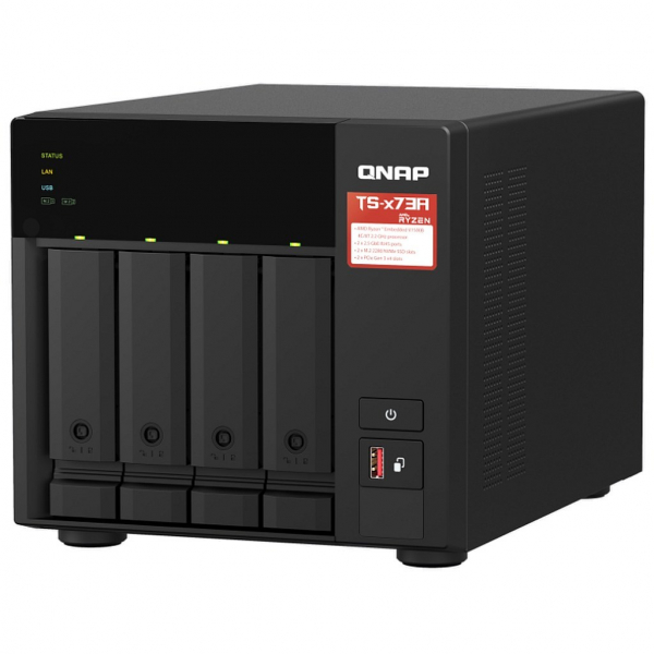 Qnap TS-473a inkl. 66TB (3x 22TB)