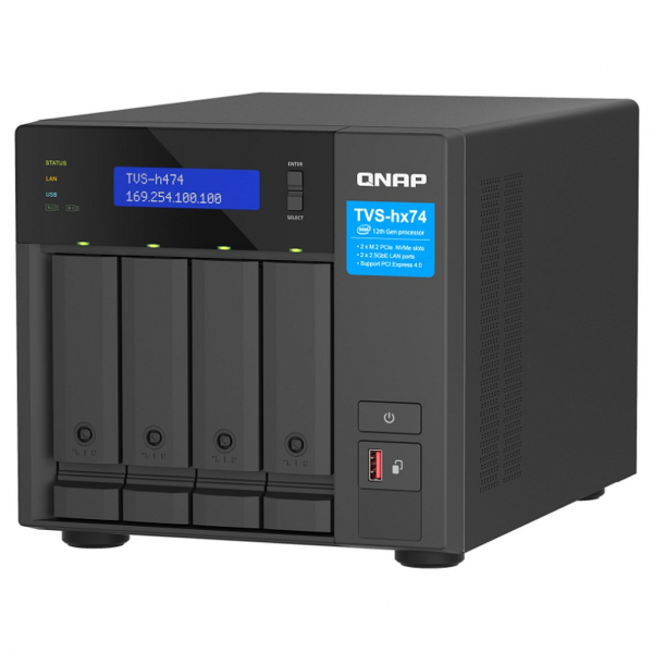 Qnap TVS-h474-PT inkl. 54TB (3x 18TB)