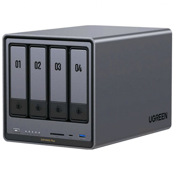Ugreen NASync DXP4800 Plus inkl. 24TB (2x 12TB) 8GB