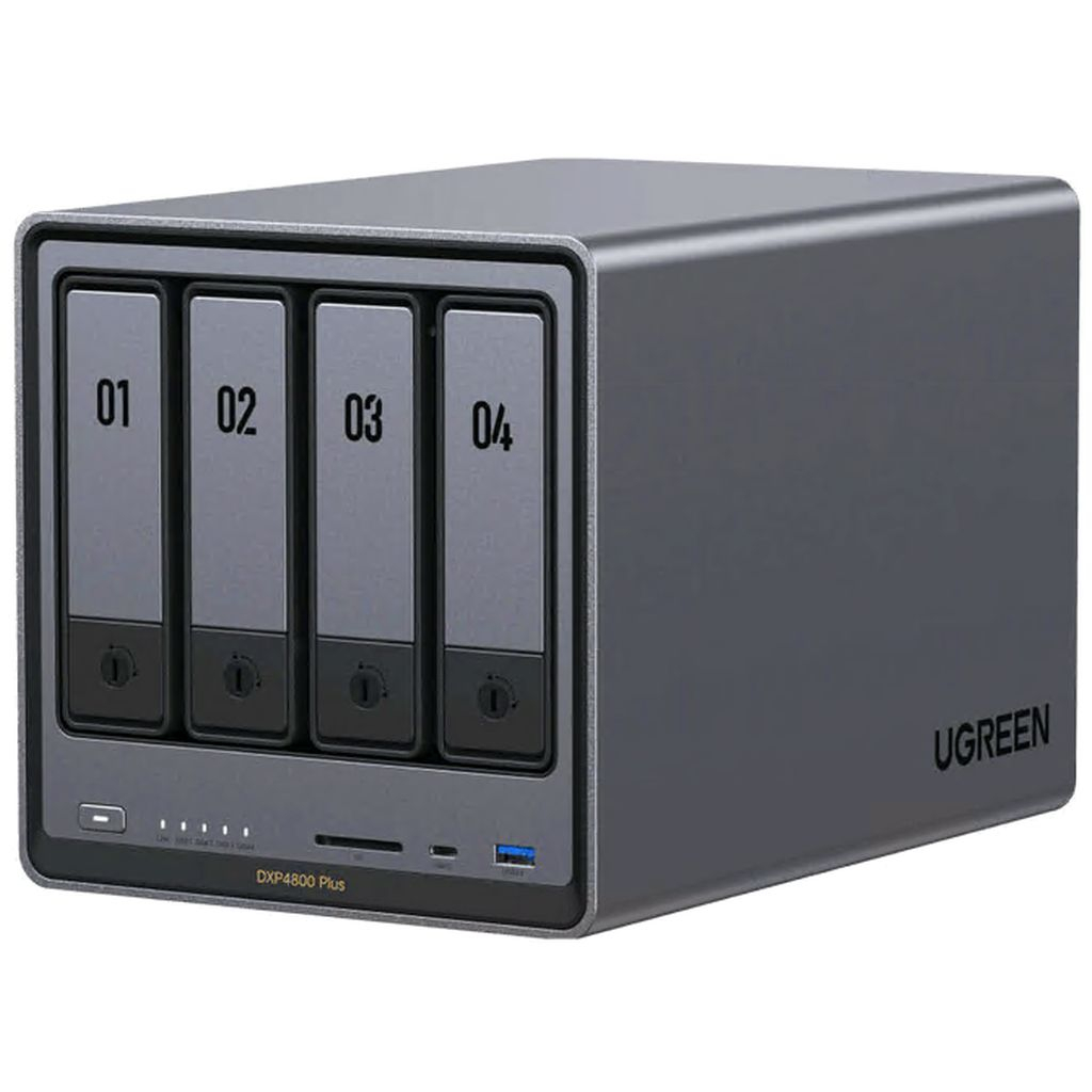 Ugreen NASync DXP4800 Plus inkl. 72TB (3x 24TB) 8GB