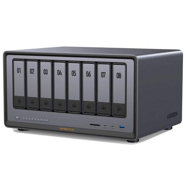 Ugreen NASync DXP8800 Plus inkl. 4x 20TB HDD (80TB)