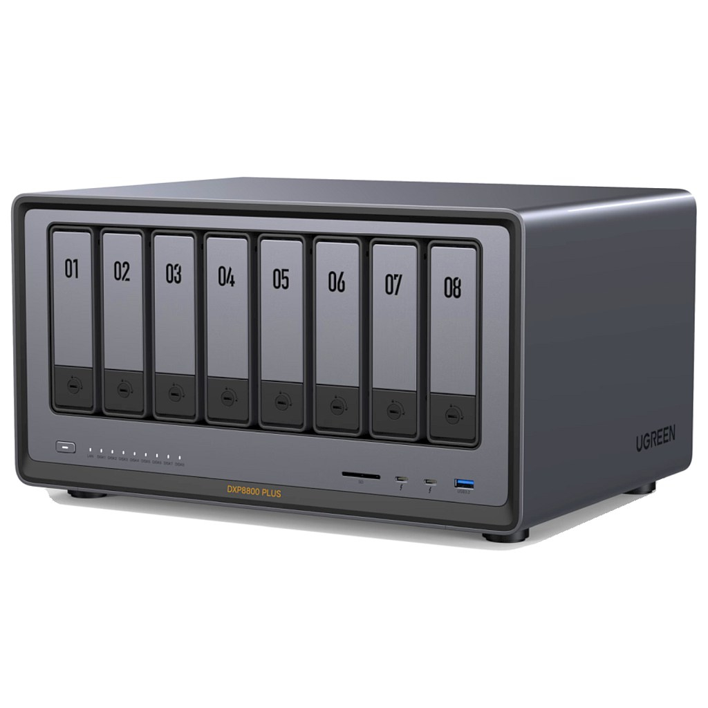 Ugreen NASync DXP8800 Plus inkl. 4x 24TB HDD (96TB)