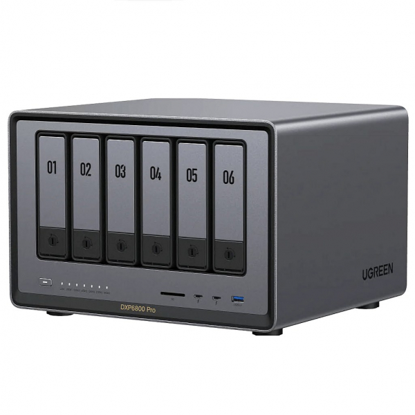 Ugreen NASync DXP6800 Pro inkl. 4x 12TB HDD (48TB)