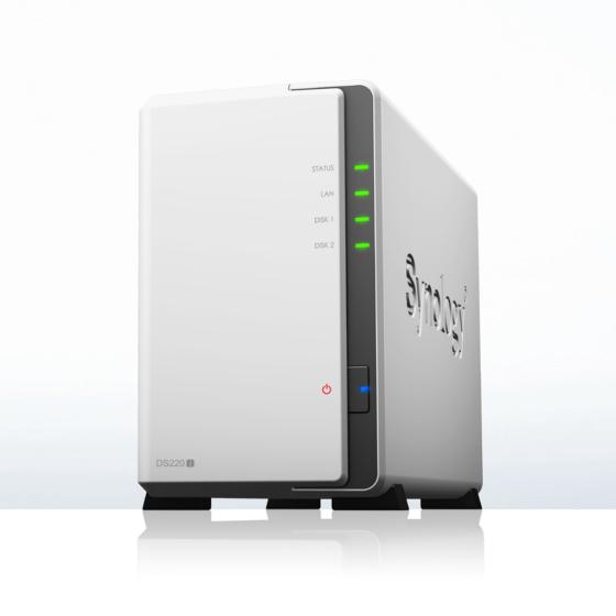 Synology NAS DS220j inkl. 12TB (2x6TB Seagate IronWolf Pro)