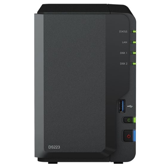 Synology DS223 inkl. 14TB (1x 14TB)