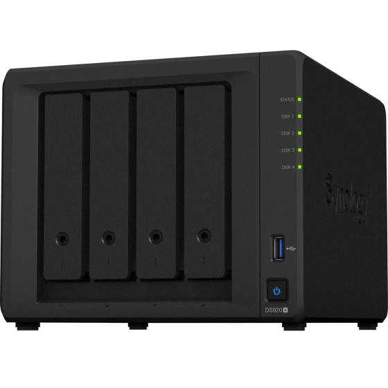 Synology NAS DS920+-4G inkl. 16TB (4x4TB WD RED WD40EFZX)