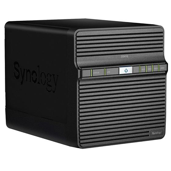 Synology NAS DS418j inkl. 12TB (4x3TB) - C.T.N.-Systeme